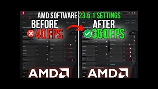 AMD Radeon Settings 2023 🔧Optimize AMD Radeon Settings For GAMING amp Performance NEW amp UPDATED [upl. by Rugg281]