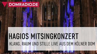 HAGIOS Friedenskonzert im Kölner Dom 15112023 [upl. by Rossner]