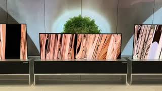 CES 2019 LGs rollable TV [upl. by Mcgrath]