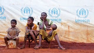 Burundian refugees living in terrible conditions in Tanzania [upl. by Ellenehs]