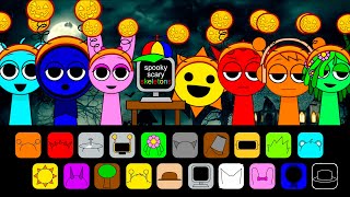 Incredibox Sprunki  Spooky Scary Skeletons MODCOVER [upl. by Eibrab979]