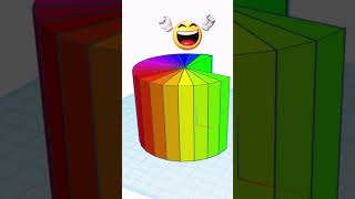 Tinkercad Codeblocks Gradient Cylinder Generator in Minutes [upl. by Barkley877]