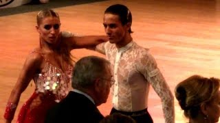 Gabriele Goffredo  Anna Matus Brno Open 2012 WDSF int open latin final  samba [upl. by Hairacaz156]