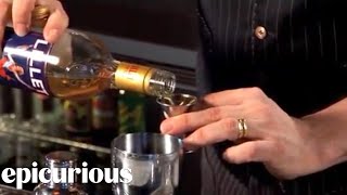 How to Make a Vesper Cocktail [upl. by Senoj]