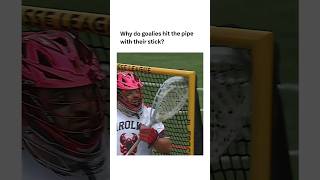 One of the best pregame rituals in lacrosse 🤌👂 asmr sports lacrosse lax goalie ritual [upl. by Jamey34]