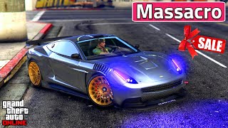 Dewbauchee Massacro Best Customization amp Review  LUXURY Clean Build  GTA 5 Online [upl. by Neo]