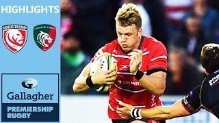 Ollie Thorley Scores Late Wonder Try  Gloucester 3613 Leicester  Gallagher Premiership Highlights [upl. by Car]