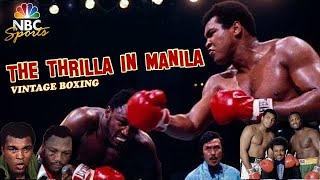 The Thrilla in Manila In studio review NBC Saturday Sports Showcase 1080p 60fps [upl. by Kasper187]