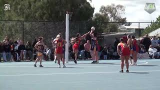 LVFNL C Reserves Netball Grand Final MGYCW vs Marong [upl. by Ramled816]