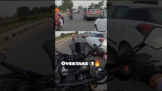 Car🚗 Chasing By BAJAJ DOMINAR 🏍️ 400  OverTake 1shorts viralvideo bike riderspeedroadtravel [upl. by Nylatsyrk689]