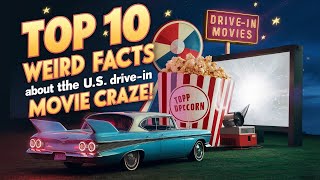 Top 10 Weird Facts About the U S Drive In Movie Craze [upl. by Kirwin]