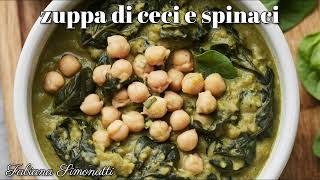 Zuppa di ceci e spinaci🥬​🥣​​ [upl. by Aiclef]