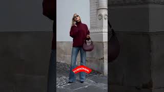 Elegant Sweaters EXPOSED 2024s Hottest Chic Fashion Trends shoes sweater viralvideo elegant [upl. by Pelagia]