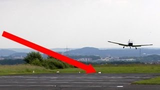 Flugzeug Crash auf der Landebahn [upl. by Assilen]