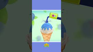 Lets Learn How To Make Fruit Ice Cream shorts Kidslearning kidscamp abcsongphonicsforchildren [upl. by Leirum]