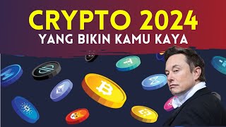 7 CRYPTO POTENSIAL 2024 yang Bisa Bikin Kamu KAYA  Selain Bitcoin amp Ethereum [upl. by Kelwin]