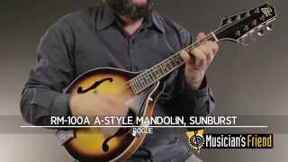 Rogue RM100A AStyle Mandolin Sunburst [upl. by Oiziruam]