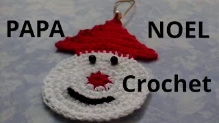 Papa Noel de NAVIDAD en tejido crochet o ganchillo tutorial paso a paso Moda a Crochet [upl. by Joleen]