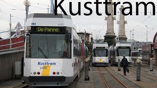 Complete CAB RIDE Kusttram Trajectvideo Knokke  Oostende  De Panne 2015 [upl. by Ahsekar]