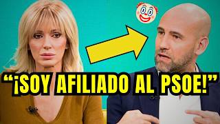 😂🔥¡GONZALO MIRÓ CONFIESA SER AFILIADO del PSOE en DIRECTO😱 [upl. by Gorman184]