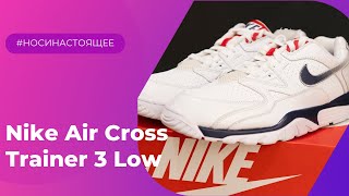 Nike Air Cross Trainer 3 Low WhiteBlue CN0924100 Onfeet Review  sneakersby [upl. by Ennoryt]