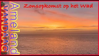 Zonsopkomst 15 december 2023  Vurige luchten boven Ameland [upl. by Gittle]