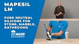 Mapei  Mapesil LM  Neutral Silicone MouldResistant Sealant [upl. by Soph961]