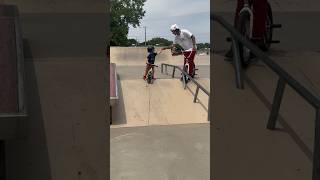 Dapped up 🤙🏼 bmx barspin fypシ゚viral fypyoutube explorepage ridebmx reels motivation stunt [upl. by Saimerej]