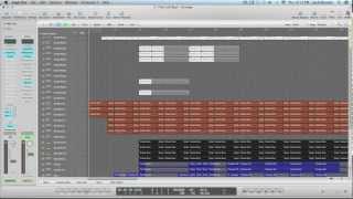 Beat Making In Logic Pro 9  Basics of Logic [upl. by Oremor558]