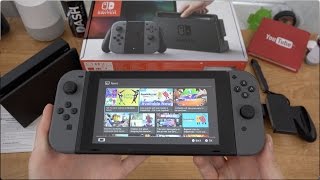 Nintendo Switch 2021 OLED Version an Flachbild Fernseher TFT anschließen HDMI Anleitung [upl. by Benge279]