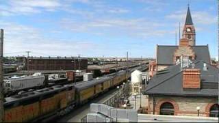 UP 844 Charges Through Greeley CO amp Cheyenne WY 72410 [upl. by Anileve]