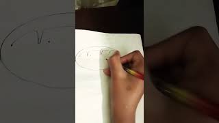 🤔How to draw mitochondriaEasy drawing ☺️💝💗💜 [upl. by Llenhoj]