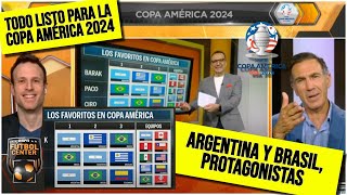 SIN SORPRESA ARGENTINA es el FAVORITO para la Copa América Brasil otro protagonista  Futbol Center [upl. by Ikram]