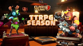 Epic Tabletop RPG Adventure Awaits Clash of Clans New Season [upl. by Ysnil100]