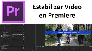 Tutorial Estabilizar Movimiento en Premiere Pro [upl. by Vine]