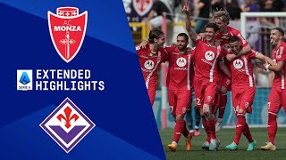 Monza vs Fiorentina Extended Highlights  Serie A  CBS Sports Golazo [upl. by Esorbma28]