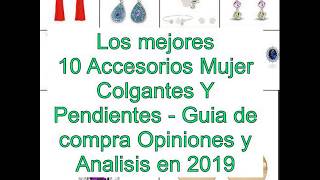 Los mejores 10 Accesorios Mujer Colgantes Y Pendientes  Guía de compra Opinione [upl. by Maren]