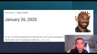 THE MOST INSANE KOBE BRYANT GEMATRIA DISCOVERY [upl. by Naugal]