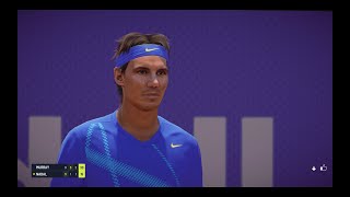 Tiebreak PC Andy Murray Vs Rafael Nadal ATP 500 Barcelona Expert difficulty [upl. by Nnylassej]