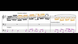 Bach Little G minor Fugue BWV 578 [upl. by Olav]