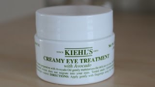 Review  Kiehls Creamy Eye Treatment with Avocado [upl. by Aicelav]