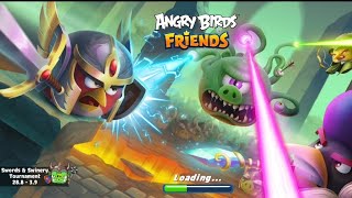 Angry birds friends swords and swinery tournament [upl. by Jahdiel]