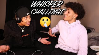 WHISPER CHALLENGE WITH TRVP ANDRE [upl. by Meesan207]