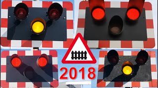 UK Level Crossings 2018 [upl. by Eiduam]