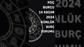 Koç Burcu 14 Kasım 2024 Günlük Burç Yorumu burçyorumları burclario koçburcu astroloji [upl. by Button]