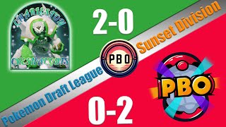 Pokémon Draft League  Charleston Chestnaughts VS Salt Lake Salandits  S7 W3 Sunset Div [upl. by Ain96]