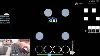 Osu Mania 4kKurokoteiGalaxy Collapse Pass A rank [upl. by Lipski445]