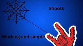 Web shooter that actually shoots Just need a pen [upl. by Orodisi]