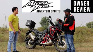 Honda Africa Twin Ownership Review  Real Mileage Maintenance Cost Performance [upl. by Kristoffer]