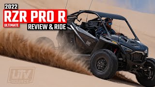 2022 Polaris RZR Pro R Ultimate Review amp Ride [upl. by Duile]